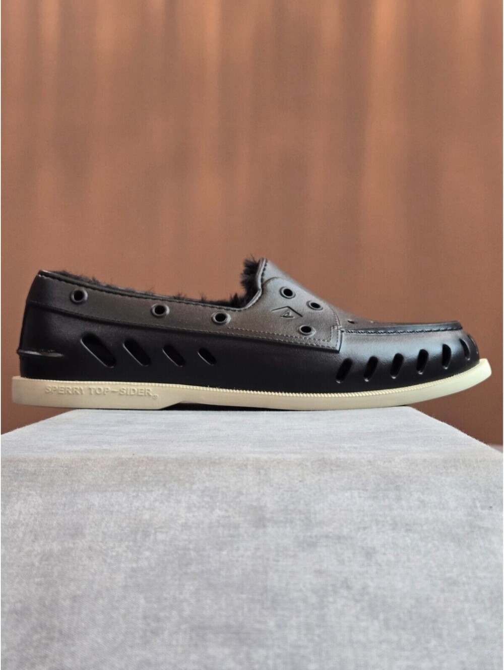 Sperry Top-Sider Authentic Original Float Boat Shoes - Black (STS23884) Men's 9